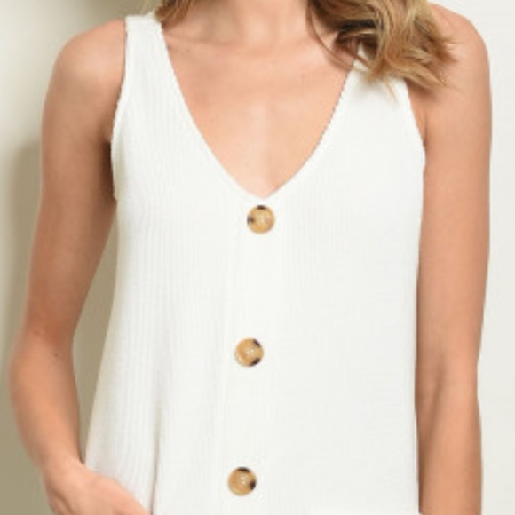 RIBBED WHITE MIDI DRESS - Picture 2 of 6